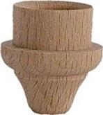Lichtertülle - 17mm, Höhe 31 mm Lichtertülle - 17mm, Höhe 31 mm