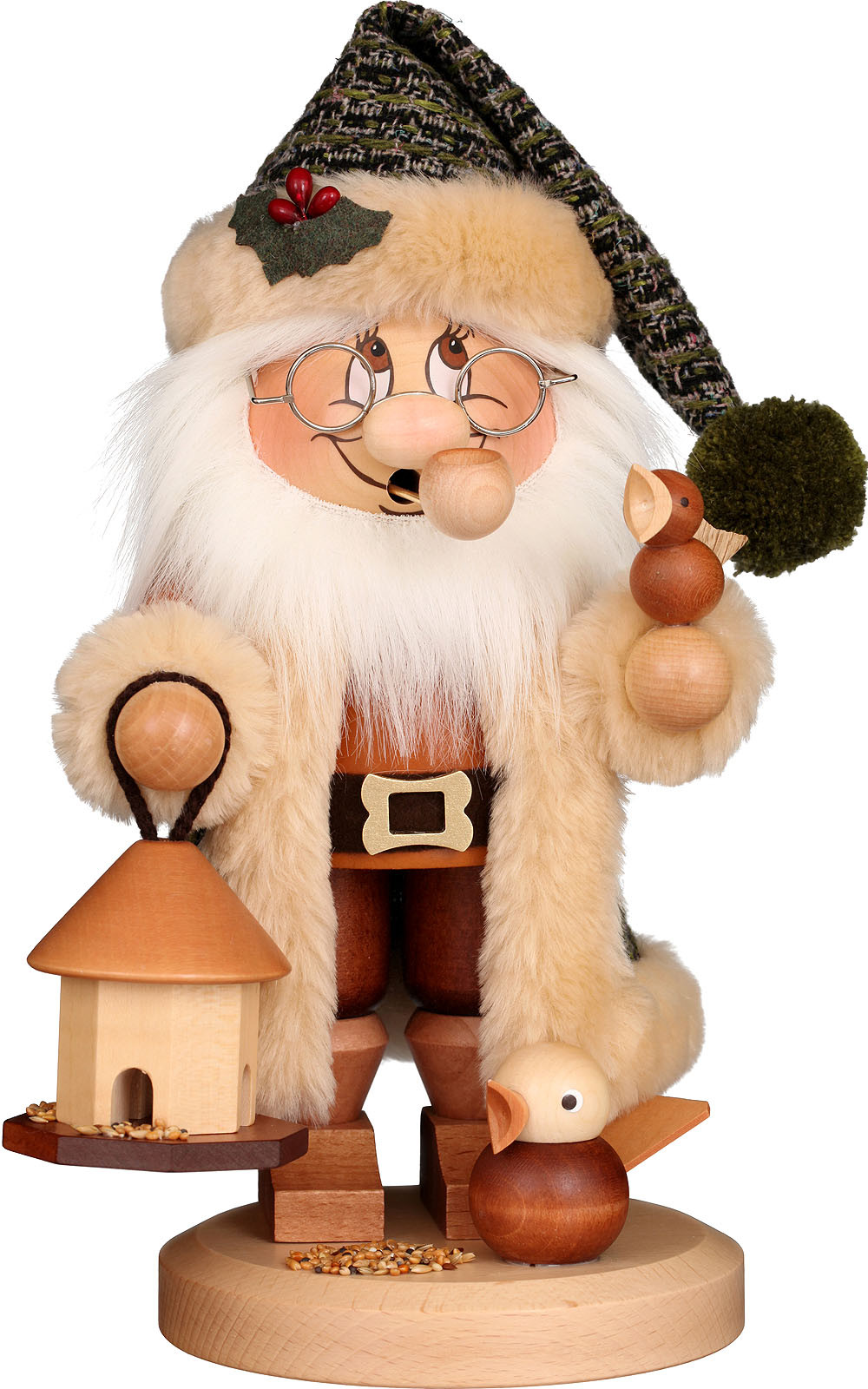 Räuchermann Wichtel Weihnachtsmann Vogelfütterung Räuchermann Wichtel Weihnachtsmann Vogelfütterung