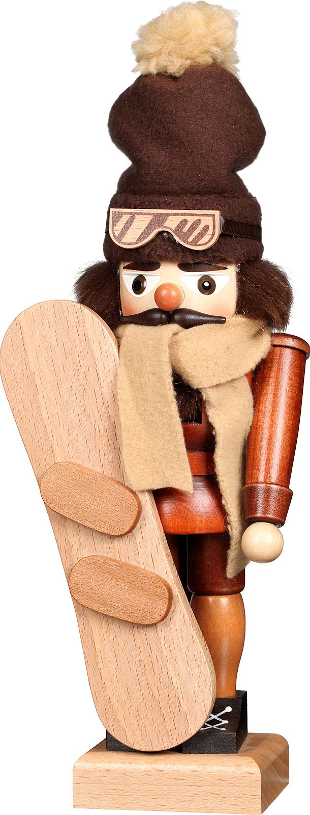 Nussknacker Snowboarder natur Nussknacker Snowboarder natur