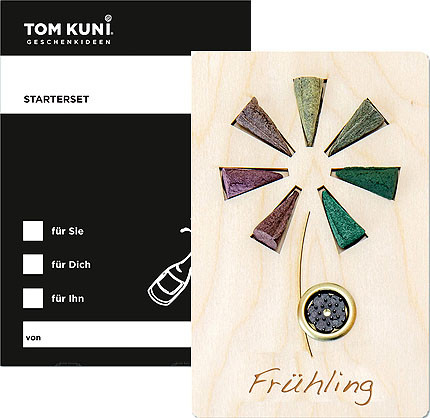 Tom Kuni Räucherkerzchen - Starterset Frühling
