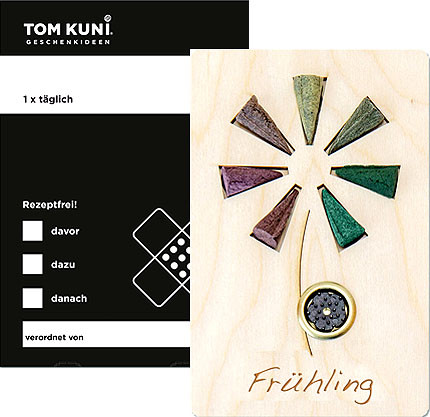 Tom Kuni Räucherkerzchen - Frühling, 1x täglich