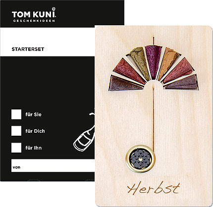 Tom Kuni Räucherkerzchen - Starterset Herbst