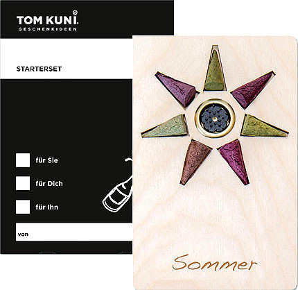 Tom Kuni Räucherkerzchen - Starterset Sommer