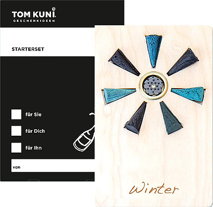 Tom Kuni Räucherkerzchen - Starterset Winter