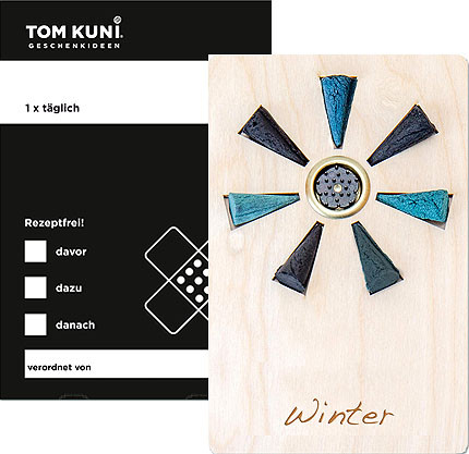 Tom Kuni Räucherkerzchen - Winter, 1x täglich