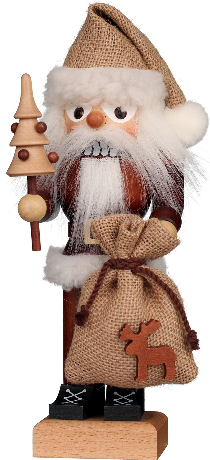 Nußknacker Weihnachtsmann natur Nußknacker Weihnachtsmann natur