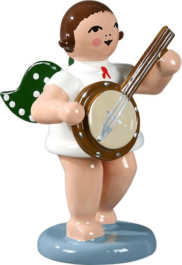 Engel mit Banjo, ohne Krone Engel mit Banjo, ohne Krone