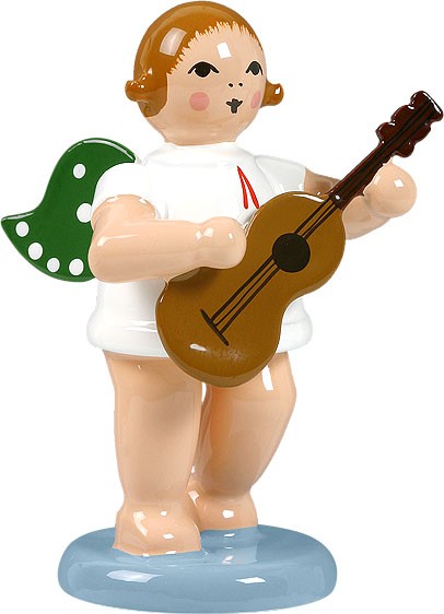Engel mit Gitarre, ohne Krone Engel mit Gitarre, ohne Krone