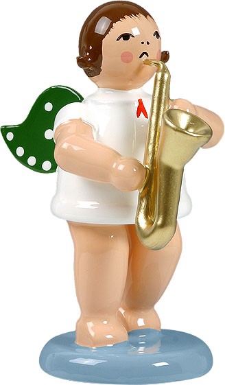 Engel mit Saxophon, ohne Krone Engel mit Saxophon, ohne Krone