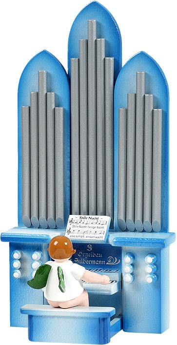 Orgel mit Engel, mit Spielwerk, ohne Krone Orgel mit Engel, mit Spielwerk, ohne Krone