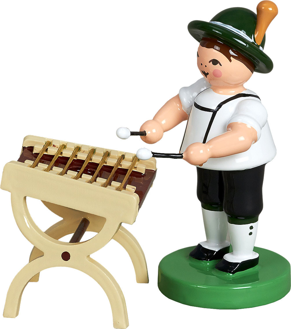 Bayernmusikant mit Hackbrett
