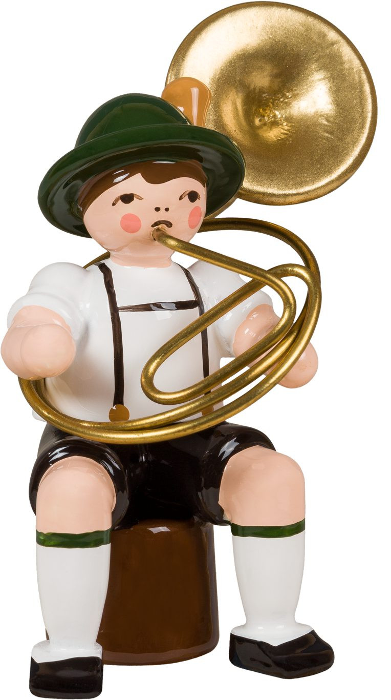 Bayernmusikant mit Sousaphon