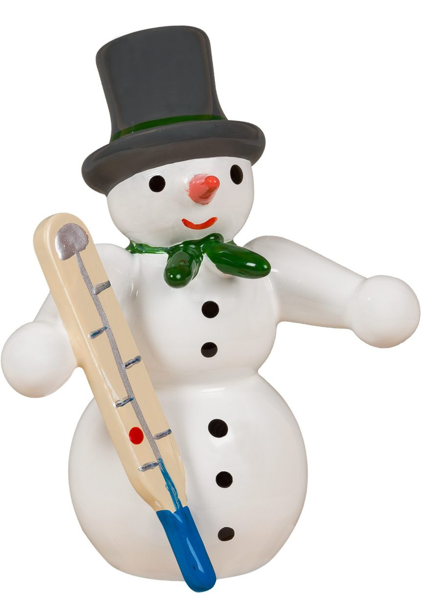 Schneemann - mit Thermometer Schneemann - mit Thermometer