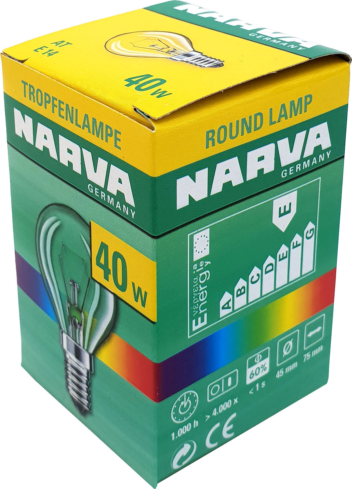 NARVA Tropfenlampe 40W