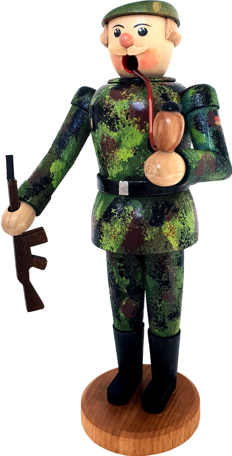 Räuchermann Soldat - Barett grün Räuchermann Soldat - Barett grün