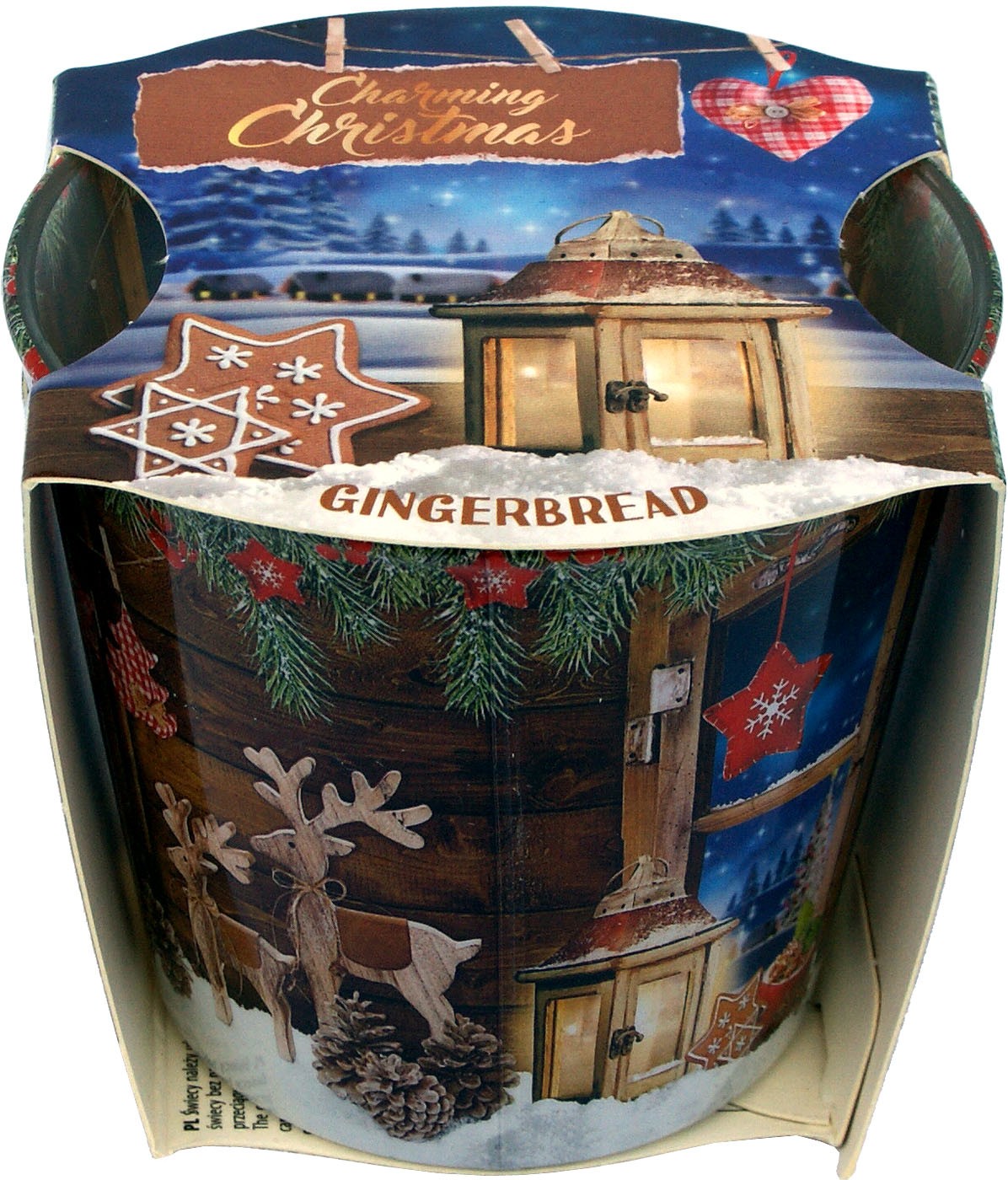 Duftkerze im Glas Charming Christmas - Lebkuchen Duftkerze im Glas Charming Christmas - Lebkuchen