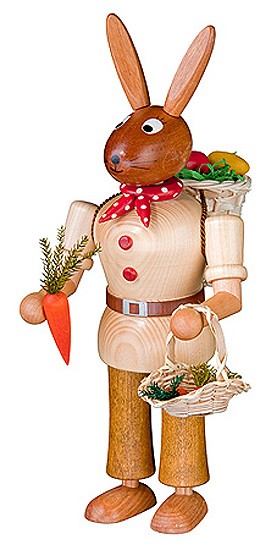 Osterhase Erzgebirge, Massivholzfigur Osterhase Erzgebirge, Massivholzfigur