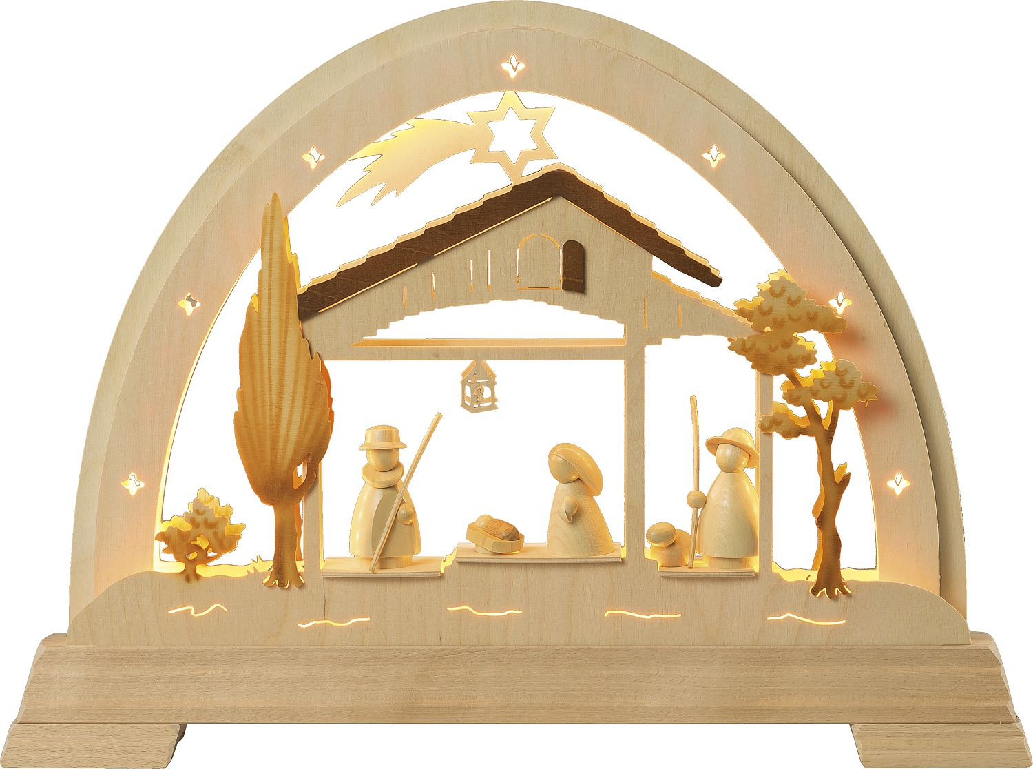 Lichterbogen mit Heiliger Familie - modern Lichterbogen mit Heiliger Familie - modern