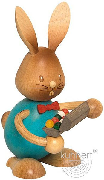 Stupsi Hase mit Eierschachtel Stupsi Hase mit Eierschachtel
