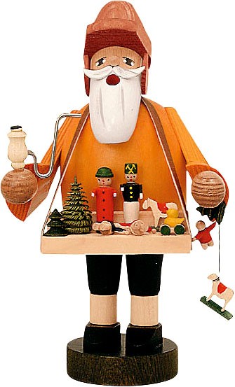 Räuchermann Spielzeughändler -die Bärtigen- 18 cm Räuchermann Spielzeughändler -die Bärtigen- 18 cm