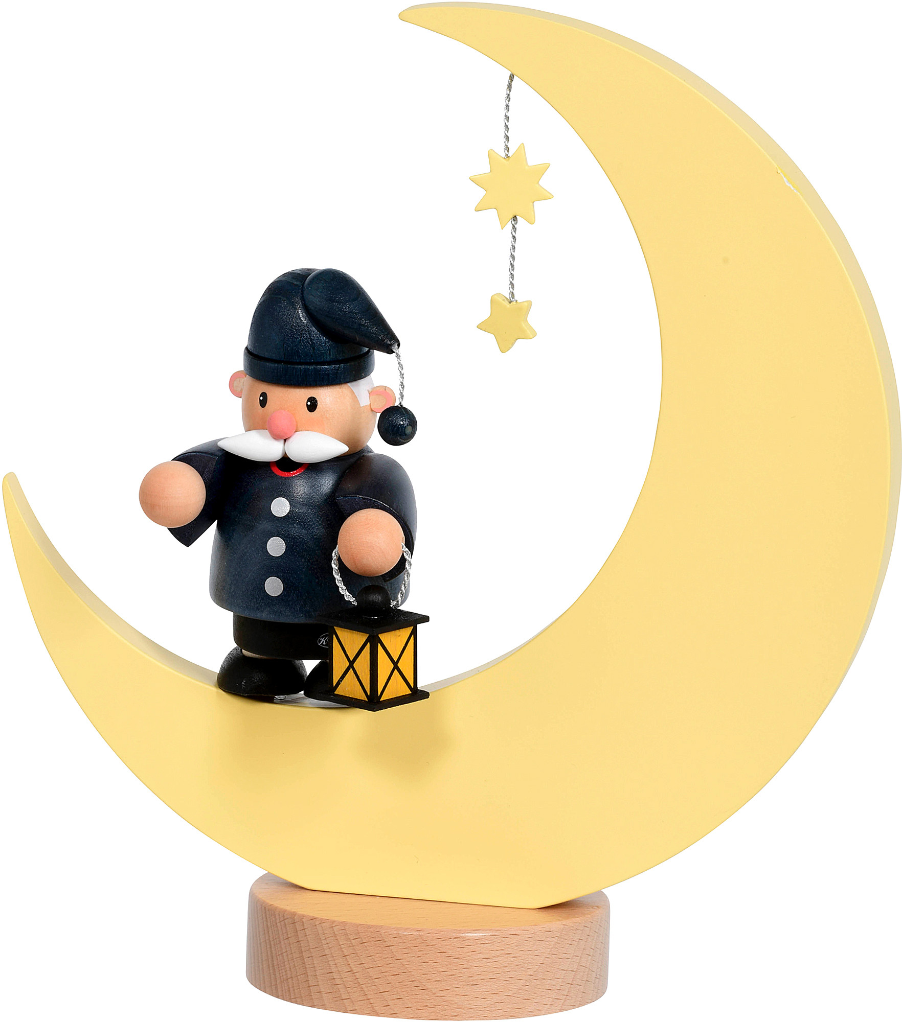 Räuchermann Mann im Mond, mini - Kleine Kerle Räuchermann Mann im Mond, mini - Kleine Kerle
