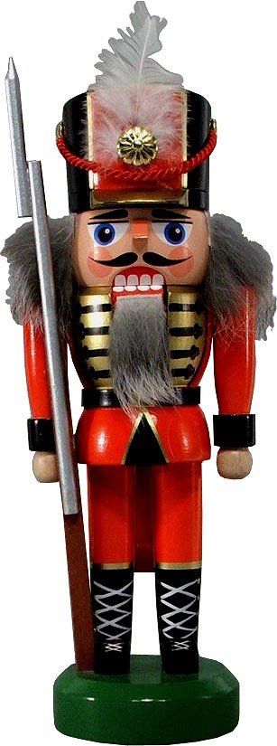Legler Nussknacker Soldat, rot, 21 cm Legler Nussknacker Soldat, rot, 21 cm