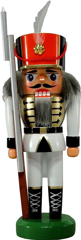Legler Nussknacker Soldat, weiß, 21 cm Legler Nussknacker Soldat, weiß, 21 cm