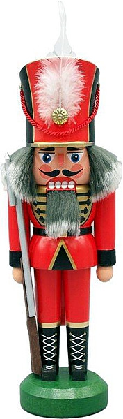 Legler Nussknacker Soldat, rot, 26cm Legler Nussknacker Soldat, rot, 26cm