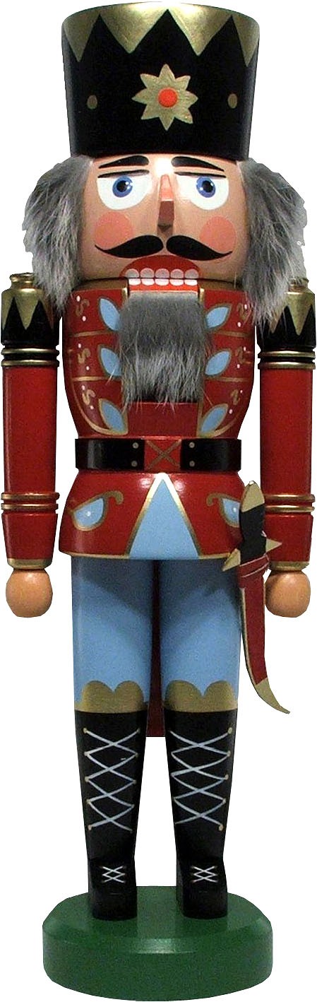 Nussknacker König, rot, 46 cm
