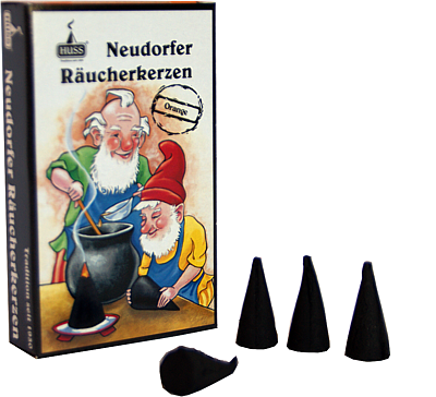 Huss Räucherkerzchen Orange