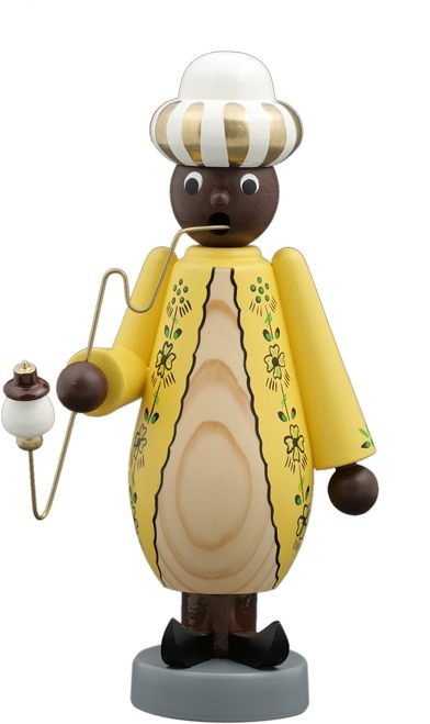 Räuchermann - Mohr gelb Räuchermann - Mohr gelb