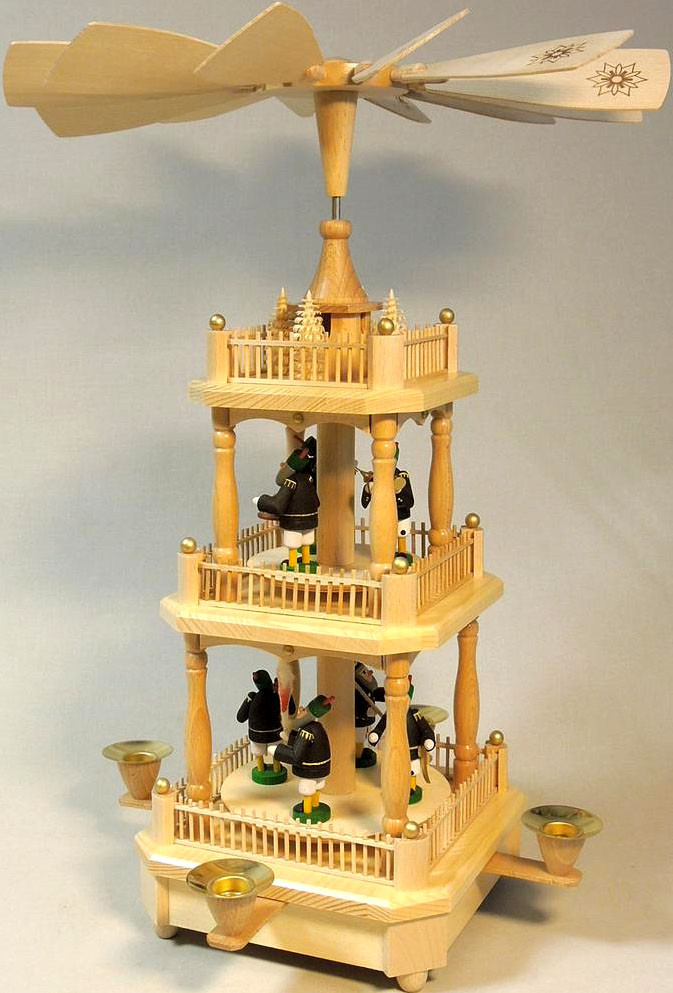 Pyramide Bergmannszug, 2-stöckig