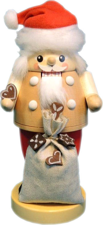 Nussknacker Santa mit Pfefferkuchen