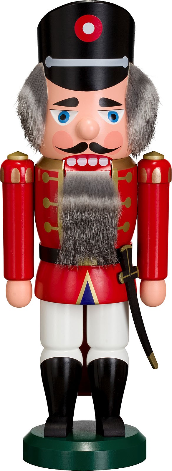 Nussknacker Polizist, rot, 35 cm Nussknacker Polizist, rot, 35 cm
