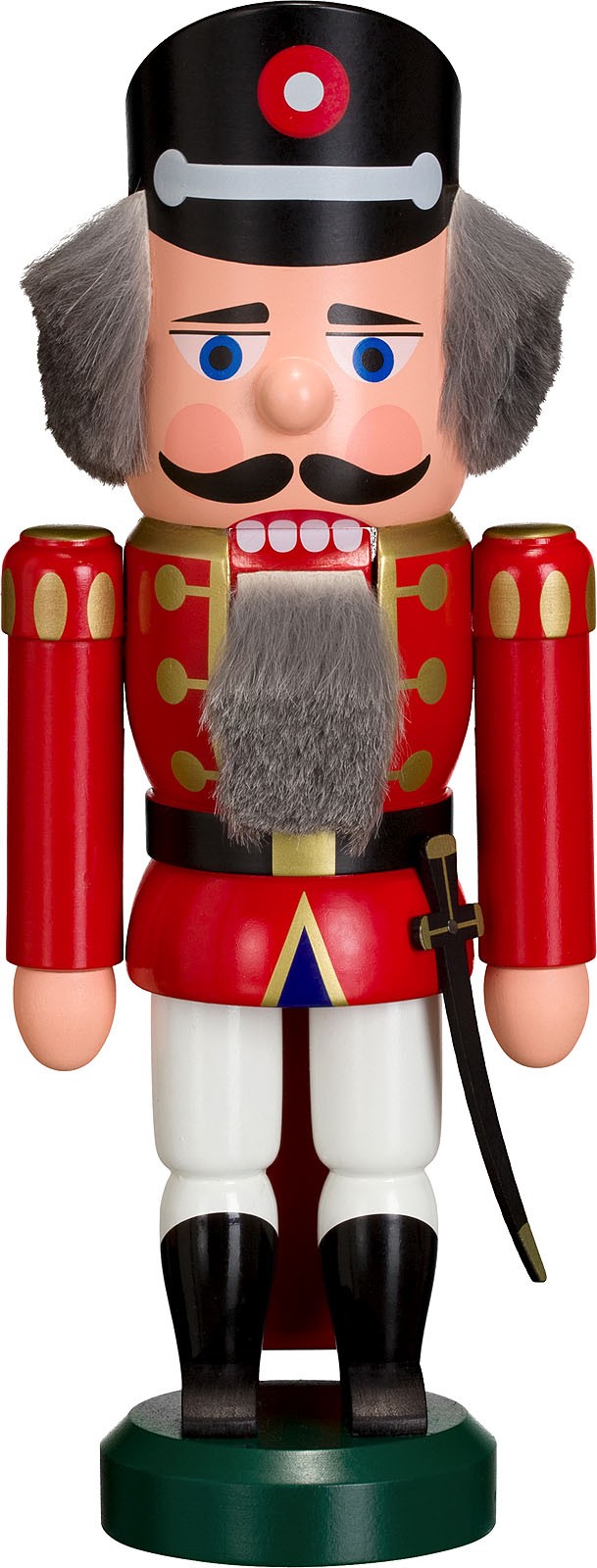 Nussknacker Polizist, rot, 25 cm Nussknacker Polizist, rot, 25 cm