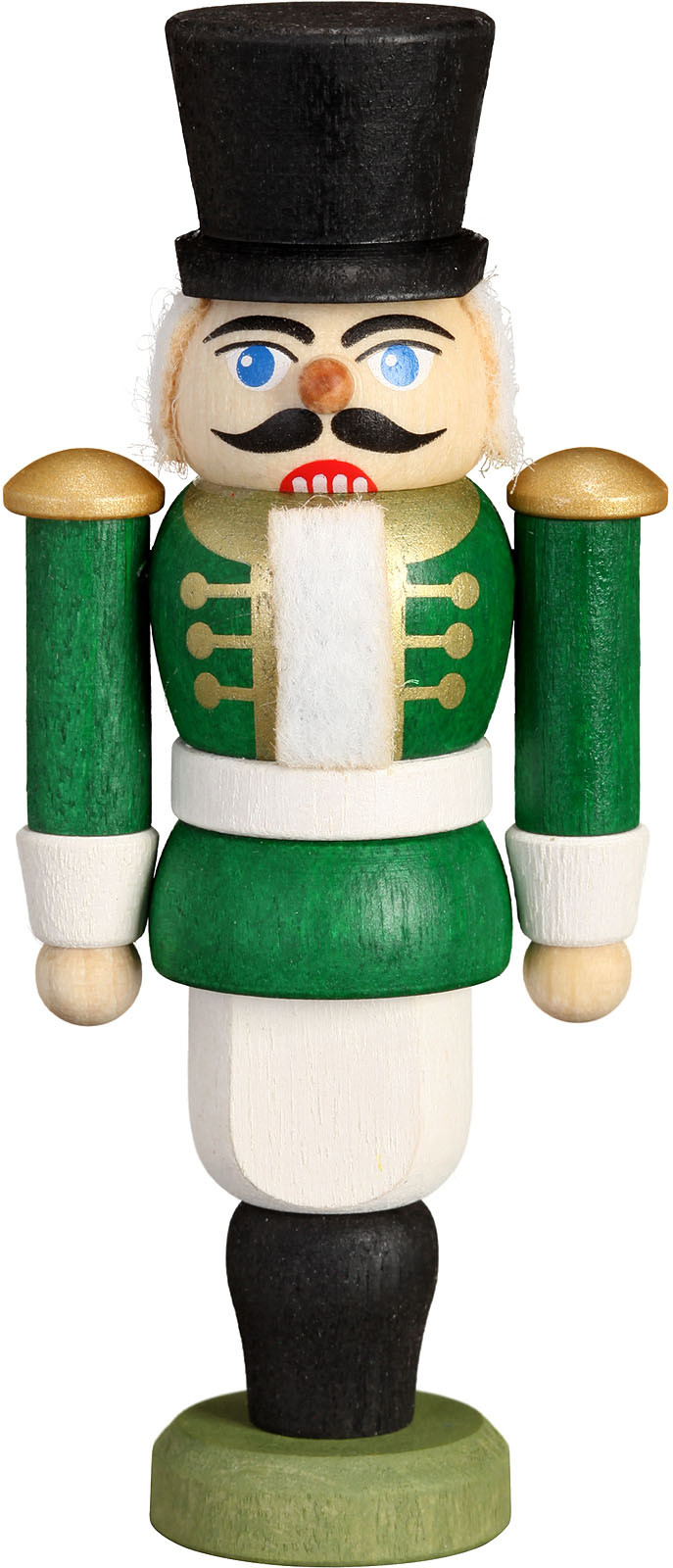 Mini-Nussknacker Husar, grün Mini-Nussknacker Husar, grün