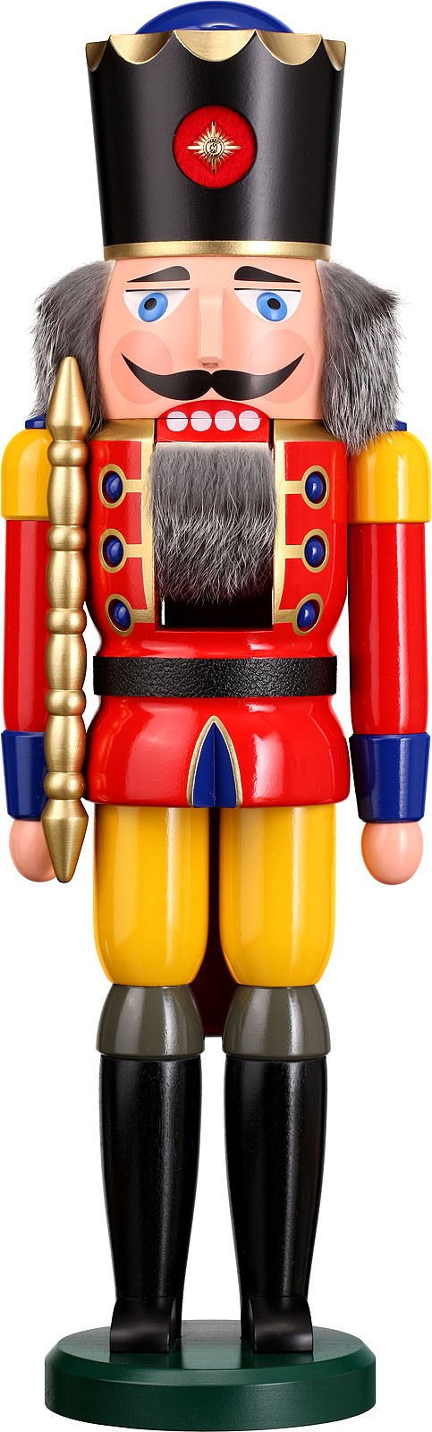 Nussknacker König, rot, 50 cm