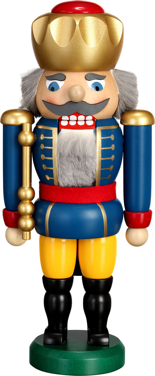 Nussknacker König, blau Nussknacker König, blau