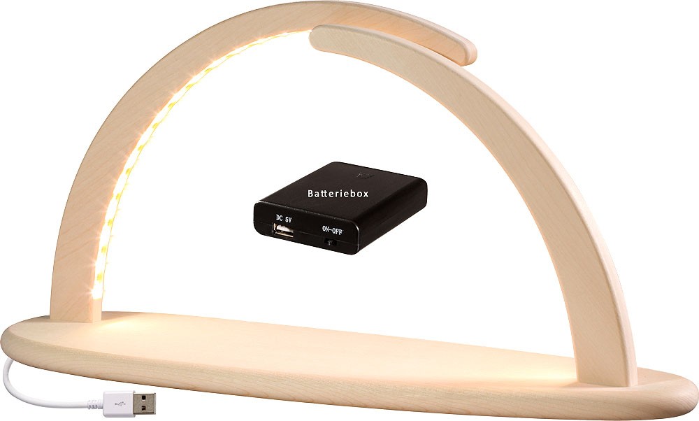 Leerbogen mit LED-Beleuchtung, mit Batteriebox Leerbogen mit LED-Beleuchtung, mit Batteriebox