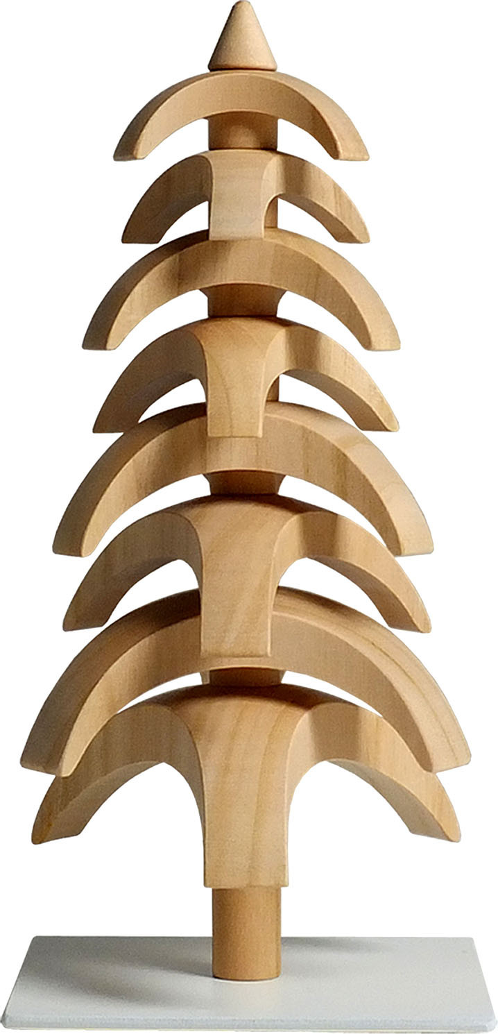 Drehbaum Twist, Kirschbaum - 15 cm Drehbaum Twist, Kirschbaum - 15 cm