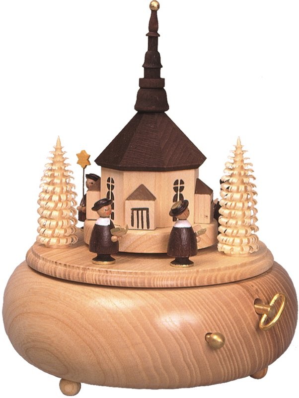 Spieldose Seiffener Kirche mit Kurrende (28stimmig) Spieldose Seiffener Kirche mit Kurrende (28stimmig)