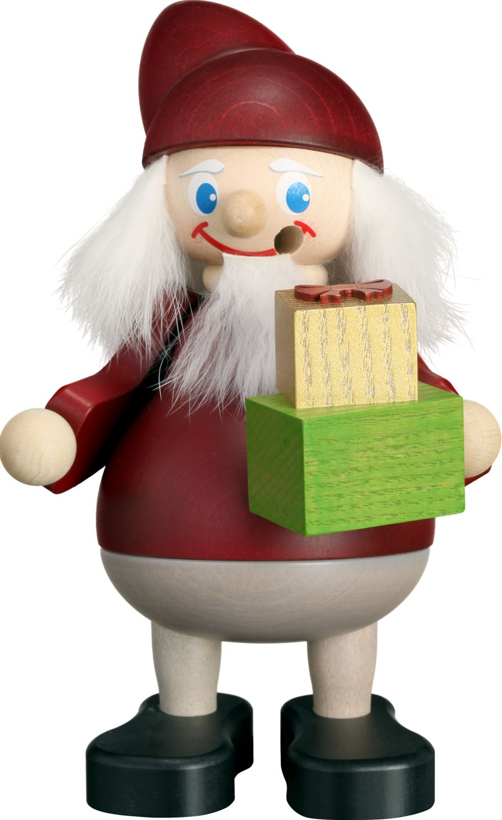 Räuchermann Heinzelmännchen - Weihnachtsheinzel mit Geschenk Räuchermann Heinzelmännchen - Weihnachtsheinzel mit Geschenk