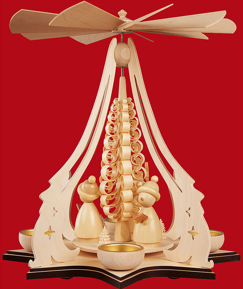 Teelichtpyramide Kurrende, modern Teelichtpyramide Kurrende, modern