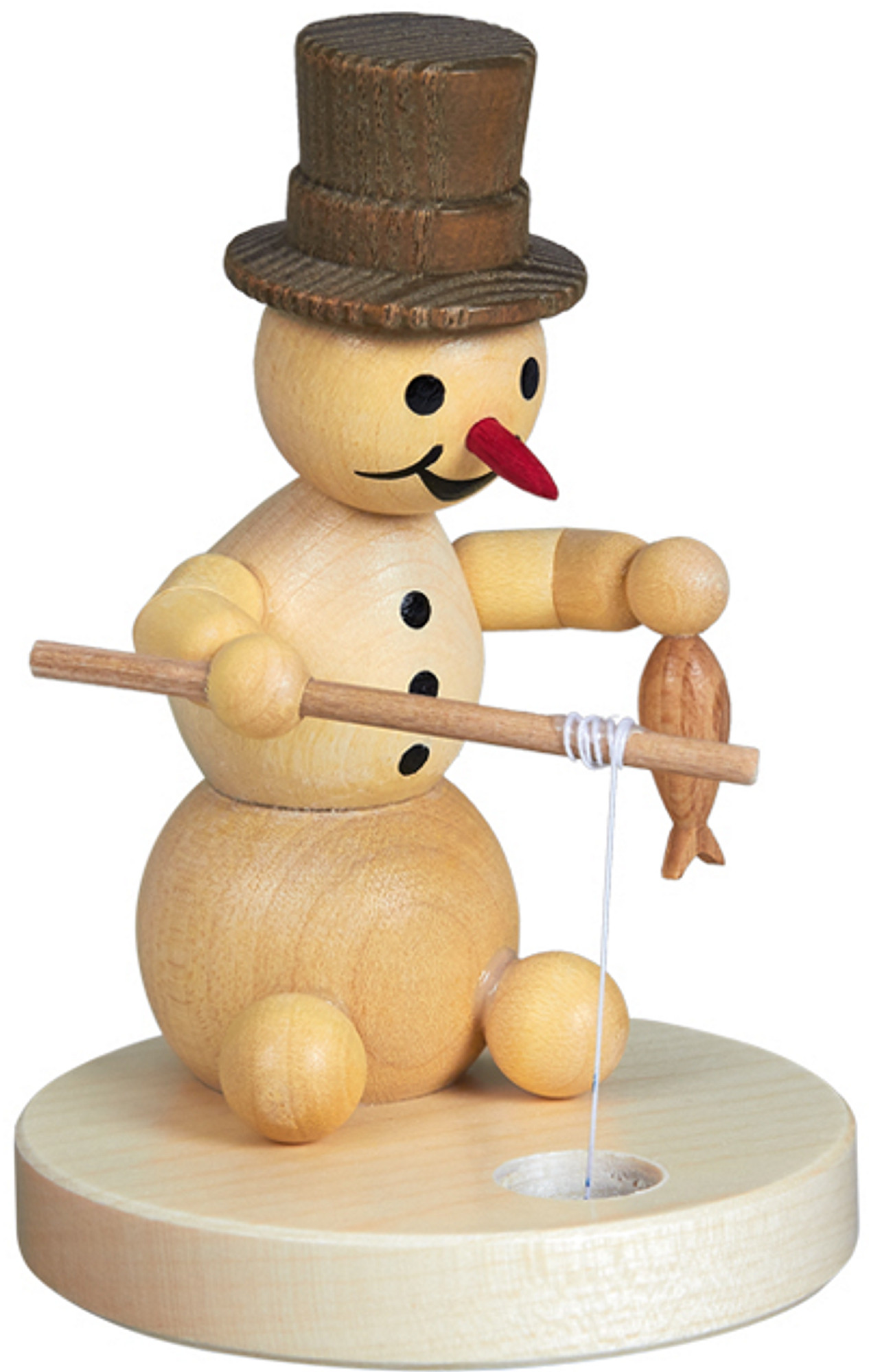 Schneemann - Eisangler Schneemann - Eisangler