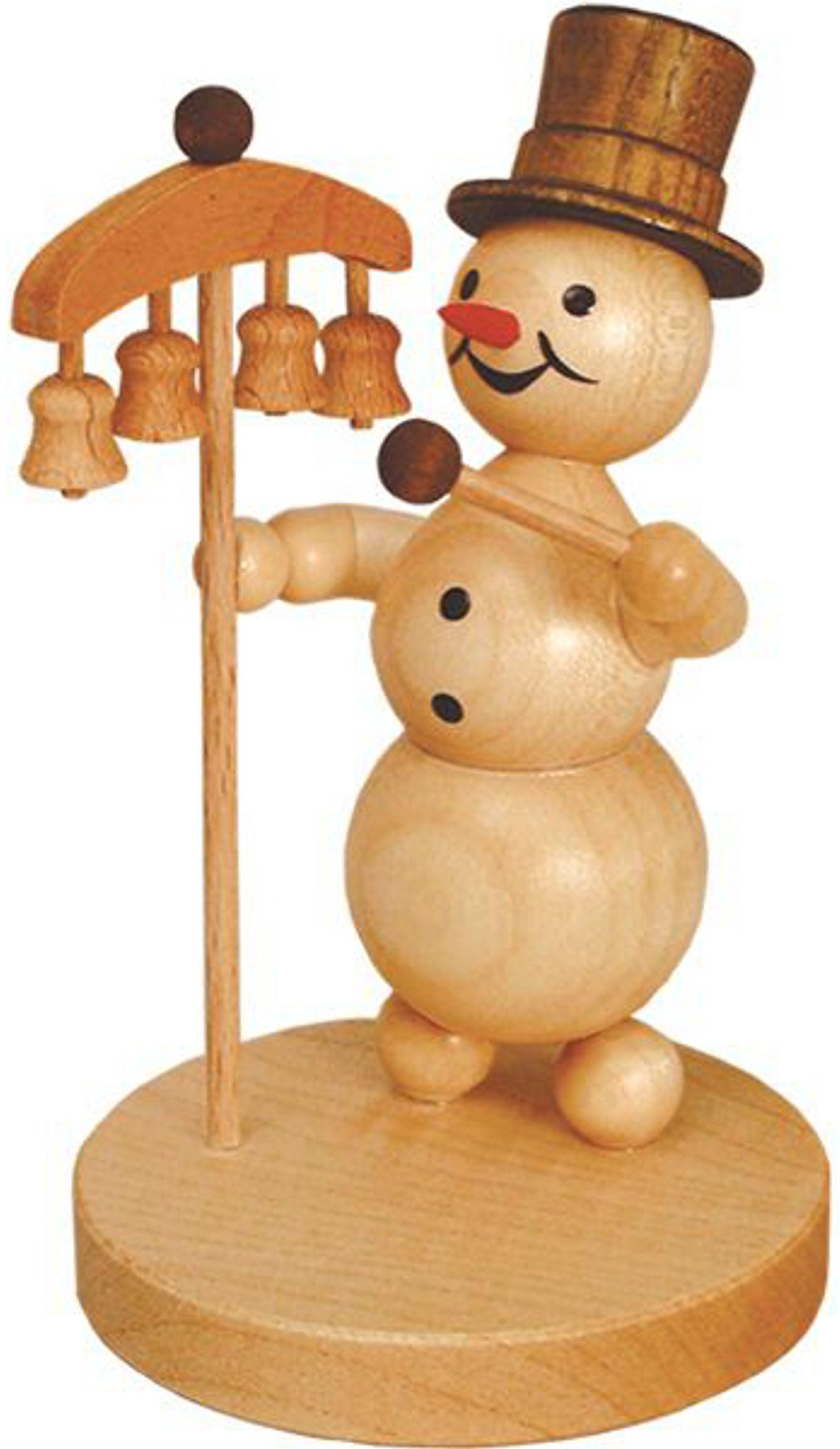 Schneemannmusikant - Glockenspiel