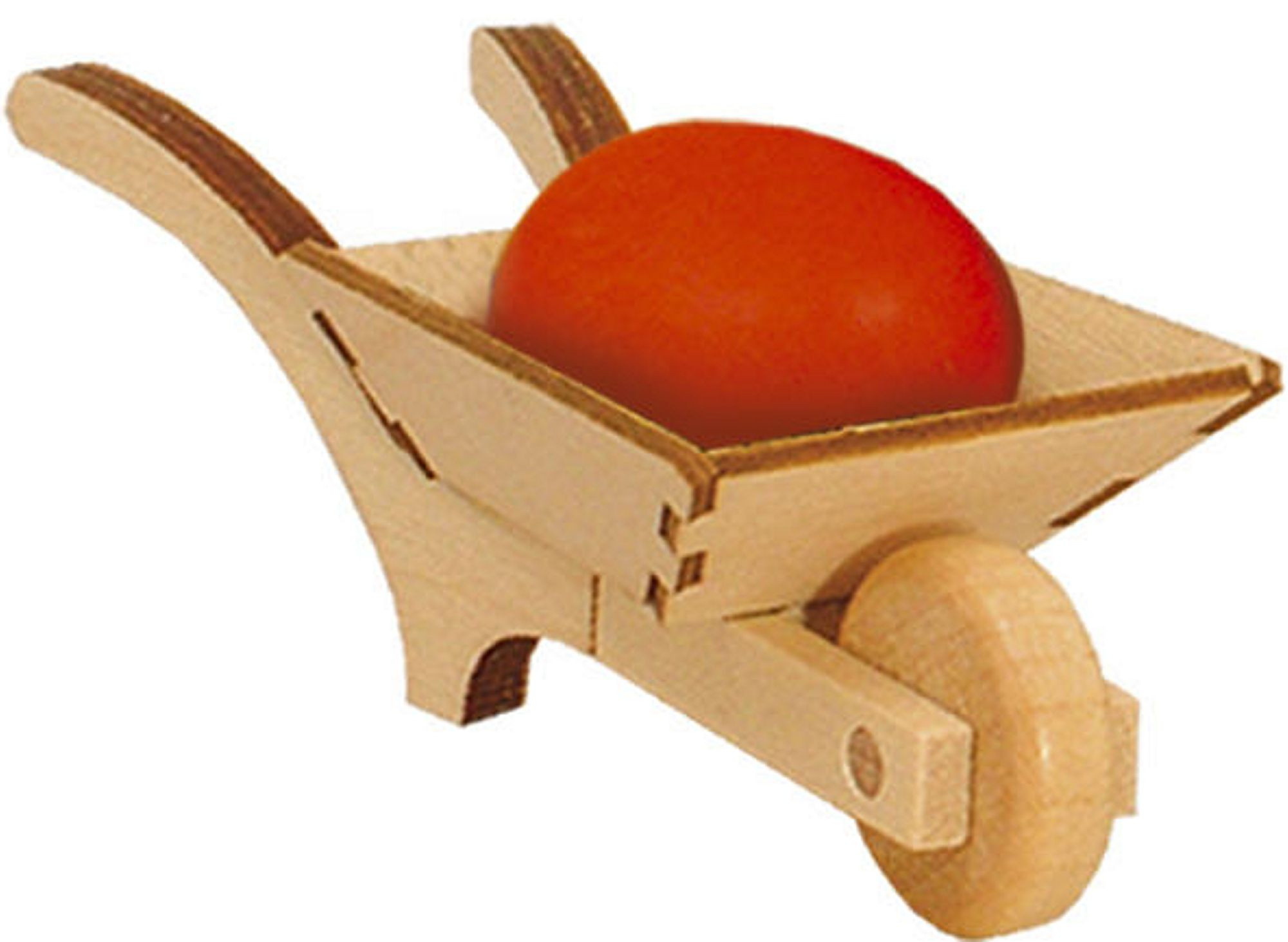 Schubkarre mit Osterei