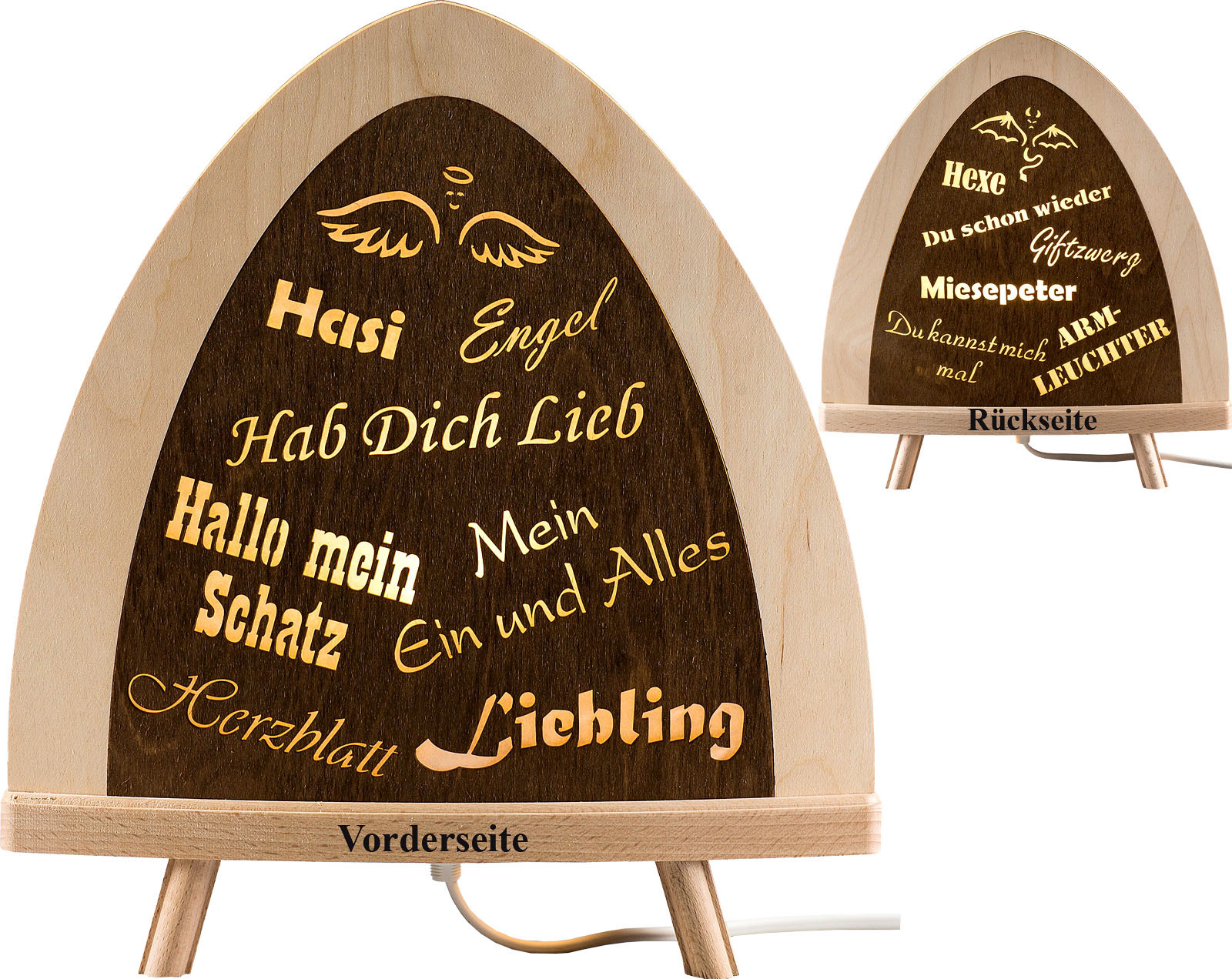 Standleuchte Gefühlswechsel, farbig - LED