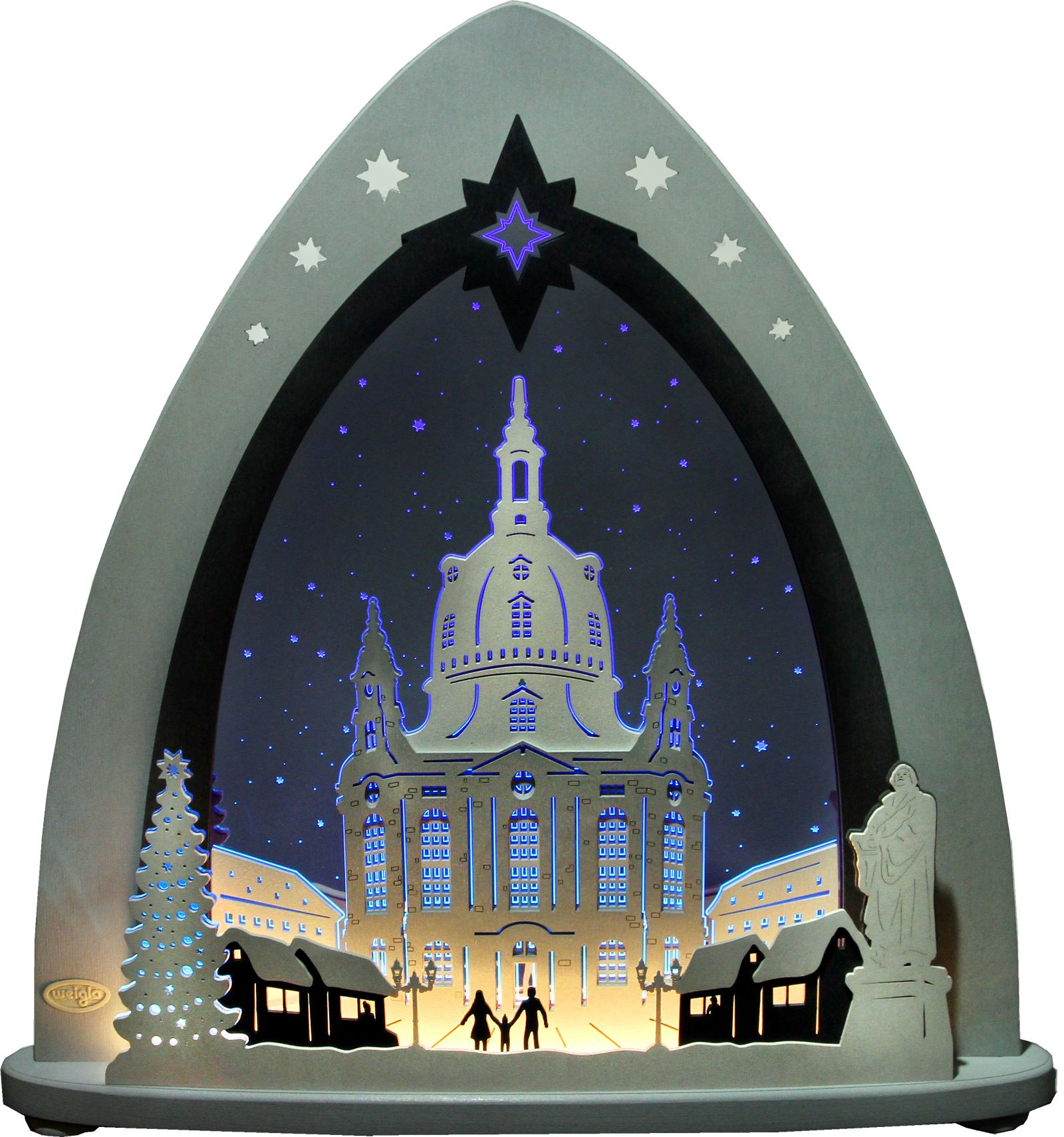 LED-Lichterspitze Dresdner Frauenkirche LED-Lichterspitze Dresdner Frauenkirche