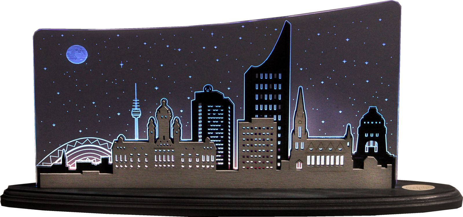 Motivleuchte Leipzig Panorama Motivleuchte Leipzig Panorama