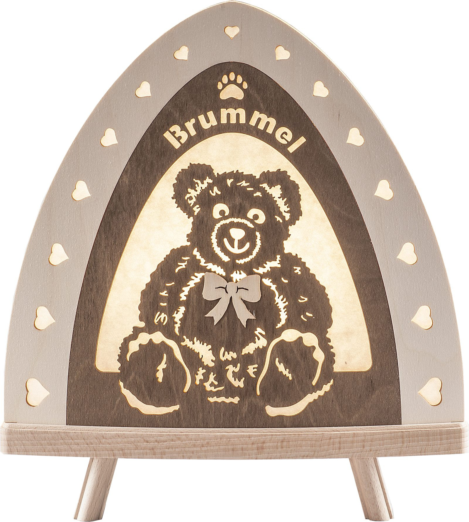 Standleuchte Brummel, farbig - LED